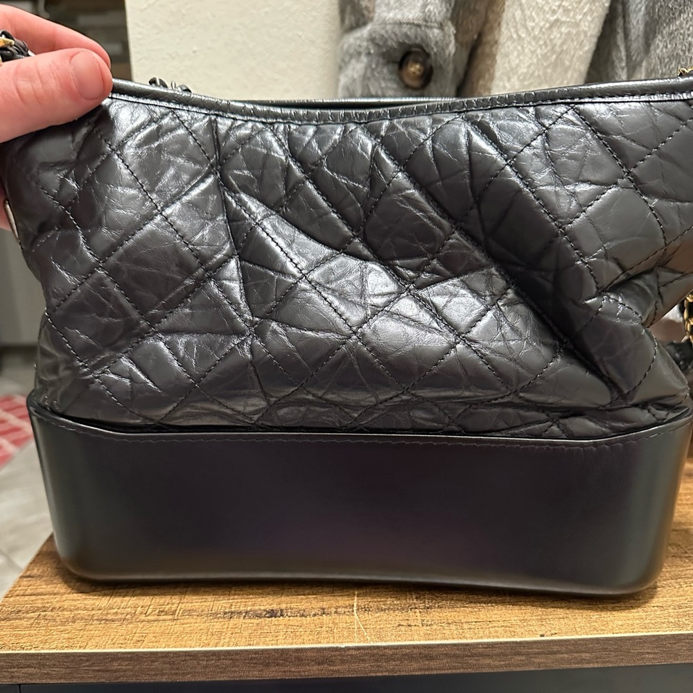 Calfskin Gabrielle Chanel Hobo Bag